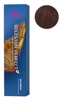 Wella Coloration Koleston Perfect Coloration Deep Browns 60 ml - Coloration : 5/77 Châtain Clair Marron Intense