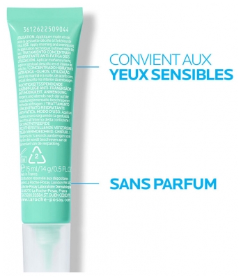 La Roche-Posay Hydraphase ha Contour Yeux Concentré Réhydratant Défatiguant 15 ml