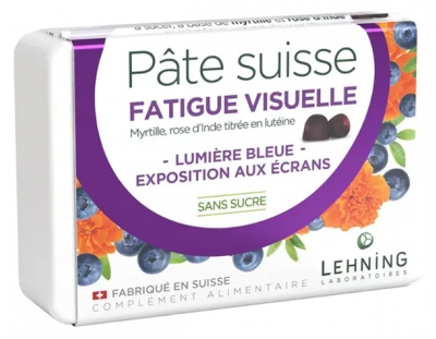 Laboratoires Lehning Pâte Suisse Fatigue Visuelle