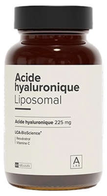 A-Lab Acide Hyaluronique Liposomal 225 mg Anti-Rides Fermeté de la Peau Assimilation Renforcée 60 Gélules