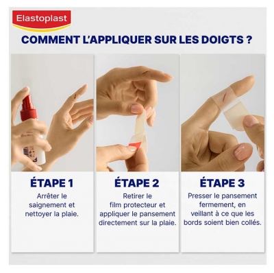 Elastoplast Second Skin Protection Hydrocolloïde S Ultra-Fin10 Pansements