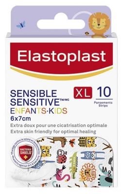 Elastoplast Sensible Enfants Kids 10 Pansements XL
