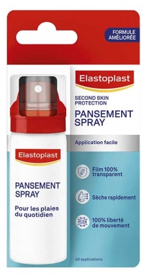 Elastoplast Second Skin Protection Pansement Spray 40 Applications 40 ml