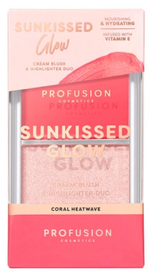 Profusion Cosmetics Sunkissed Glow Duo - Teinte : Coral Heatwave