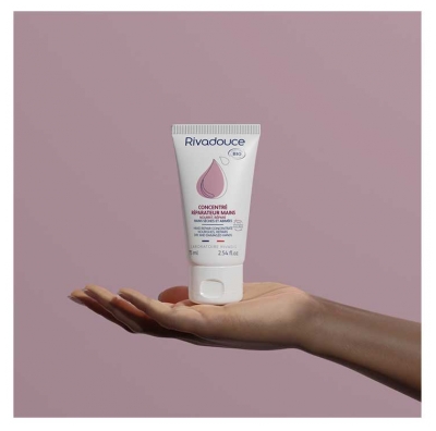 Rivadouce Concentré Réparateur Mains Sèches et Abîmées Bio 75 ml
