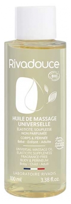 Rivadouce Huile de Massage Universelle Corps & Zone Périnéale Bio 100 ml