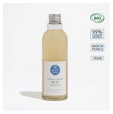Graine de pastel Tonique Apaisant Peau Normale à Sèche Bio 200 ml