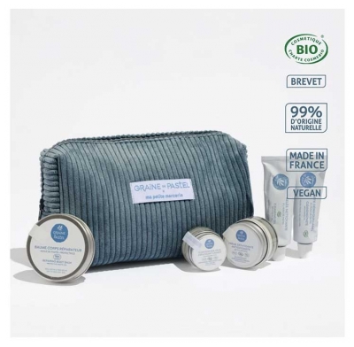Graine de pastel Trousse Velours Rituel Confort