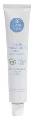 Graine de pastel Crème Hydratante Riche Peau Sèche à Très Sèche Bio 50 ml