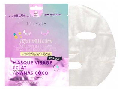 Inuwet Fruit Collection Masque Visage Éclat 30 ml