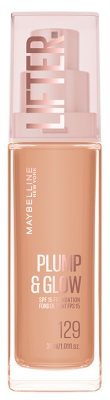 Maybelline New York Fond de Teint Lifter Plump & Glow 30 ml - Teinte : 129