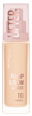 Maybelline New York Fond de Teint Lifter Plump & Glow 30 ml - Teinte : 110