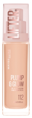 Maybelline New York Fond de Teint Lifter Plump & Glow 30 ml - Teinte : 112