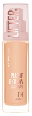 Maybelline New York Fond de Teint Lifter Plump & Glow 30 ml - Teinte : 114