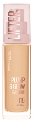 Maybelline New York Fond de Teint Lifter Plump & Glow 30 ml - Teinte : 118