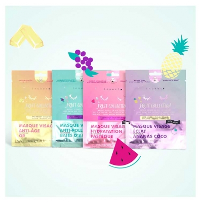 Inuwet Fruit Collection Masque Visage Anti-Âge Or 30 ML