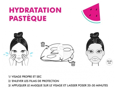 Inuwet Fruit Collection Masque Visage Hydratation 30 ML