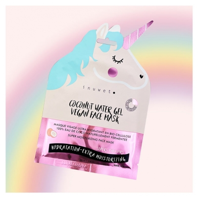 Inuwet Eau de Coco Masque Visage Ultra-Hydratant 1 Unité