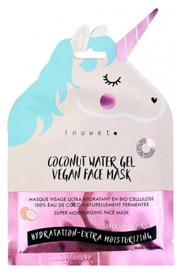 Inuwet Eau de Coco Masque Visage Ultra-Hydratant 1 Unité
