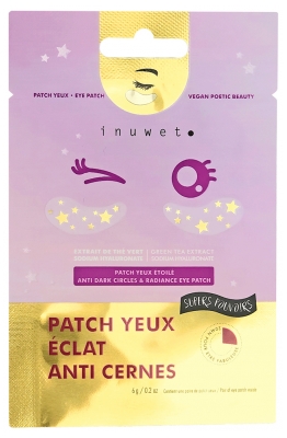 Inuwet Patch Yeux Éclat et Anti Cernes 6 Grammes