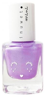Inuwet Vernis à L'eau Vegan Parfumé et Naturel Pour Enfants - Mauve - Parfum Myrtille