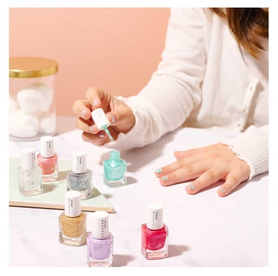 Inuwet Vernis à L'eau Vegan Parfumé et Naturel Pour Enfants - Mauve - Parfum Myrtille - Parfum : Fraise 1