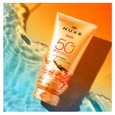 Nuxe Sun Lait Solaire Fondant Très Haute Protection Spf50+ 150 ml