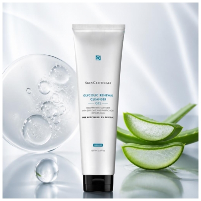 Skinceuticals Glycolic Renewal Cleanser Gel Nettoyant Booster d'Éclat 150 ml