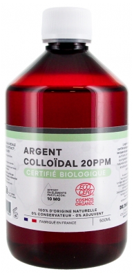 Dr. Theiss Argent Colloïdal 20ppm Naturel Bio 500 ml