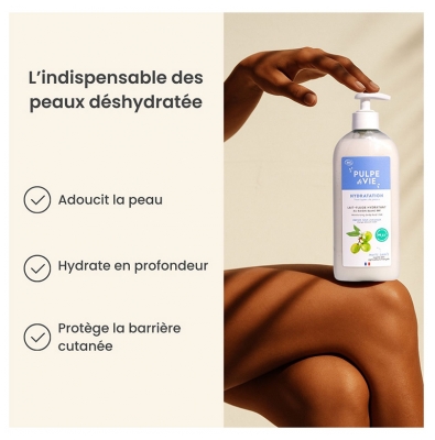 Pulpe de Vie Lait Corps Fleur d'Oranger Hydratant Bio 400 ml