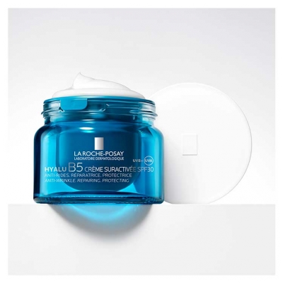 La Roche-Posay Hyalu B5 Crème Suractivée Anti-Rides à l'Acide Hyaluronique SPF30 Recharge 50 ml 