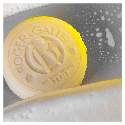 Roger & Gallet Cologne Twist Coffret Eau de Cologne 100 ml + Pain Nettoyant 3en1 Corps Visage et Cheveux 100 g Offert