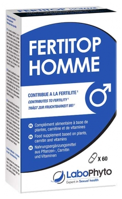 Labophyto Fertitop Homme 60 Unités Végétales