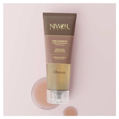 Niwel Beauty Shampoing Purifiant Cuir Chevelu Étouffés et Cheveux 250 ml