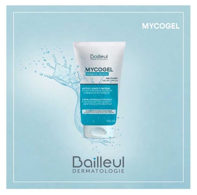 Bailleul Mycogel Gel Lavant Ciclopirox Olamine 150 ml