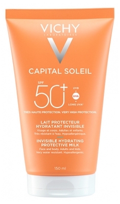 Vichy Capital Soleil Lait Protecteur Hydratant et Invisible SPF 50+ 150 ML