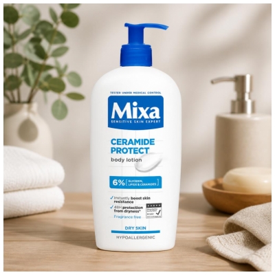 Mixa Lait Céramide Protection Peaux Sèches et Sensibles 400 ml