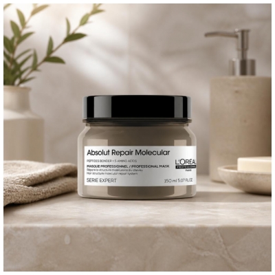 Absolut Repair Molecular L'Oréal Professionnel Masque Réparateur 150 ml