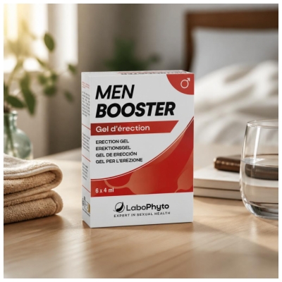 Gel Stimulant pour Homme - Boîte de 6 Dosettes