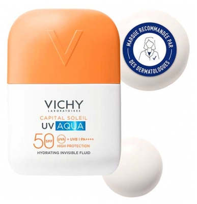 Vichy Capital Soleil UV Aqua Fluide Invisible Hydratant SPF50 50 ml