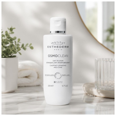 Institut Esthederm Osmoclean Lait de Soin Désensibilisant Démaquillant 200 ml