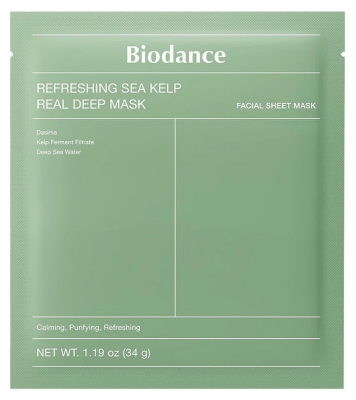 Biodance Refreshing Sea Kelp Réal Deep Masque 34 g