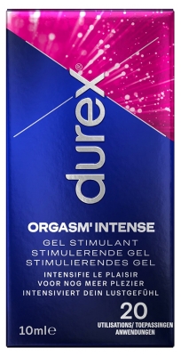 Durex Orgasm'Intense Gel Stimulant 20 Utilisations 10 ml