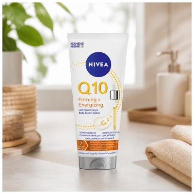 Nivea Q10 Lait Sérum Corps Énergisant et Fermeté + Vitamine C 200 ml