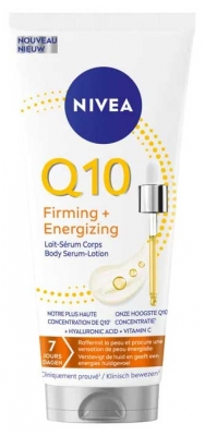 Nivea Q10 Lait Sérum Corps Énergisant et Fermeté + Vitamine C 200 ml