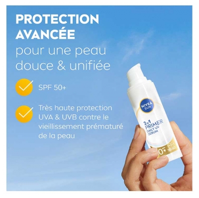 Nivea Sun Sérum 2en1 Primer Daily UV SPF50+ 30 ml