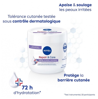 Nivea Repair & Care 10% Glycerin + Panthenol Pot 400 ml