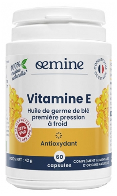 Oemine Vitamine E Antioxydant 60 Capsules