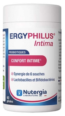 Nutergia Ergyphilus Intima Probiotiques Confort Intime 60 Gélules