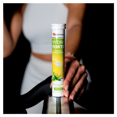 Forté Pharma Hydra Forté 24 Comprimés Effervescents - Goût : Citron Menthe